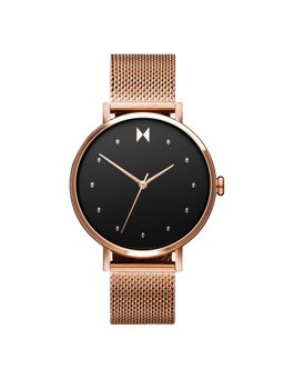 MVMT - Dot Quartz Black Round Dial Womens Watch - 28000031-D