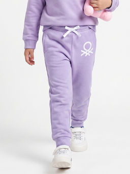 United Colors of Benetton - Lavender Solid Regular Fit Joggers