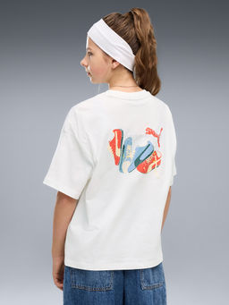 Puma - White House Of Graphics Youth Boxy T-Shirt