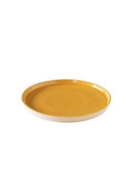 Ellementry - Amber Love Ceramic Side Plate for Dining Table