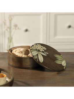 Ellementry - Frangipani Wooden Roti Casserole for Kitchen and Dining Table