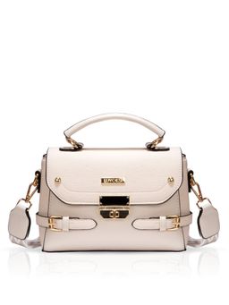 LUVOKSI - Beige Nova Structured Mini Sling Bag
