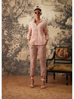 KALISTA - Blush Pink Ava Co Ord (Set of 2)