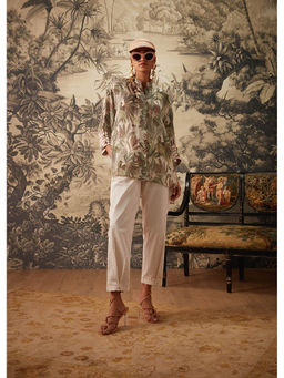 KALISTA - Green Camila Tunic with Pant (Set of 2)