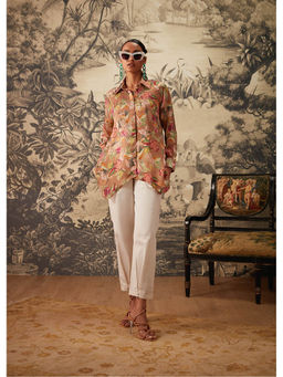 KALISTA - Light Brown Hazel Shirt with Pant (Set of 2)