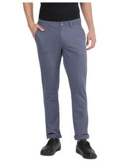 AD By Arvind - Men Blue Modern Fit Chinos