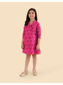 Fabindia - Pink Cotton Dress