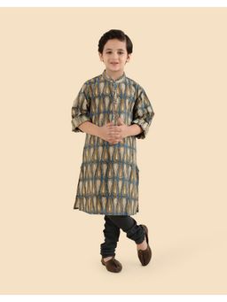 Fabindia - Blue Cotton Kurta
