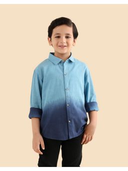 Fabindia - Blue Cotton Shirt