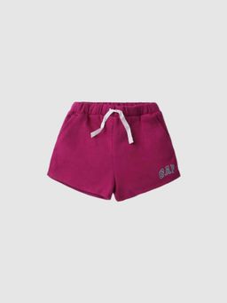 GAP - Girls Wine Mid-rise Logo Regular Fit Shorts