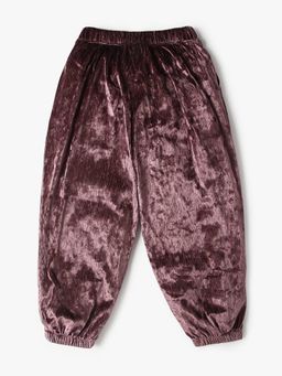 GAP - Girls Purple Solid Joggers