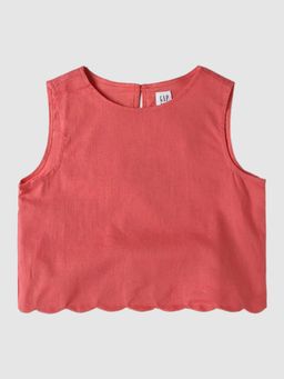 GAP - Girls Coral Solid Regular Top