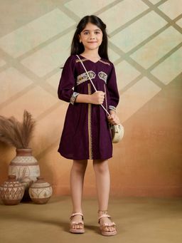 Tiny Twills - Black Alia Cut Dress