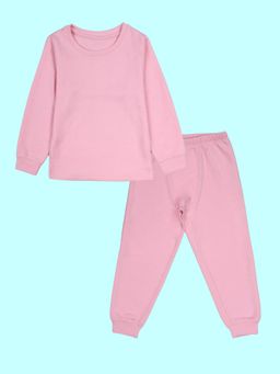 KiddoPanti - Pink Cotton Tee and Pant