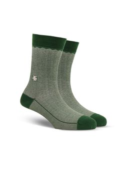 SockSoho - Men Forest Wave Edition Green Socks
