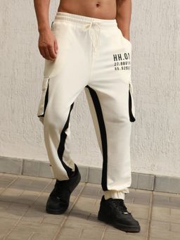 Hubberholme - Men Relaxed Straight Leg Cargo Joggers