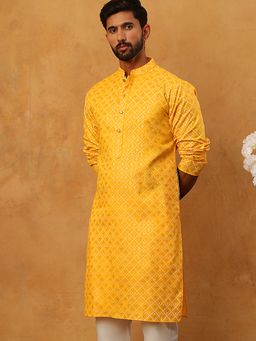 Jompers - Festive Cotton Blend Printed Kurta