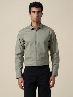 Selected - Cotton Regular Fit Shirt - Green