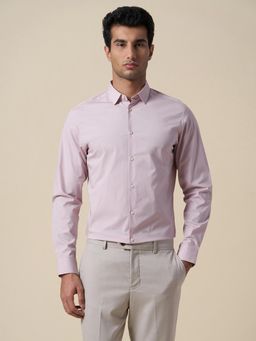 Selected - Cotton Slim Fit Shirt - Pink