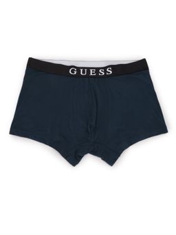 Guess - Men Blue Solid Regular Fit Trunk