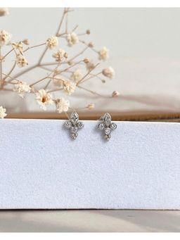 Boldiful - Ziva Sterling Silver Stud Earrings