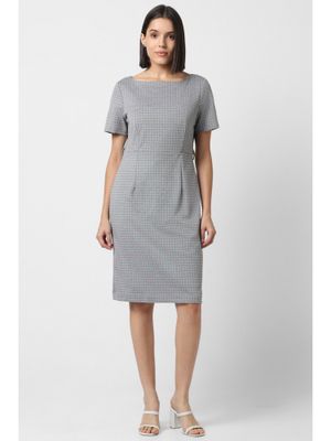 White Van Heusen Formal Dress Van Heusen Red Shift Dress