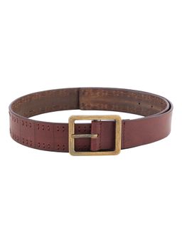 Aditi Wasan - Brown Casual Genuine Leather Belt for Men