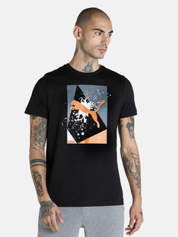 Puma - Tee 1 Men Black T-shirt