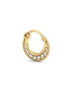 KuberBox - Vistra Diamond Septum Ring 14K Gold