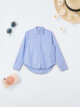 max - Blue Stripes Regular Shirt