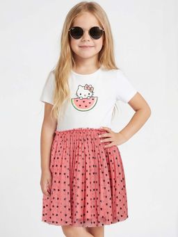 max - Cream Printed Regular Dress