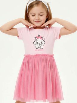 max - Pink Printed Regular Dress
