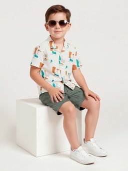 max - Multi-Color Printed Regular Shirt