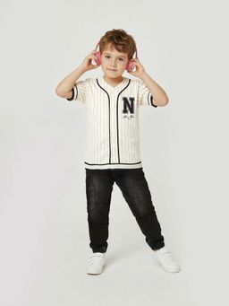 max - White Stripes Regular Shirt