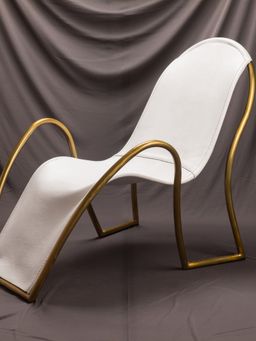 White Studios - Serene Lounger Gold