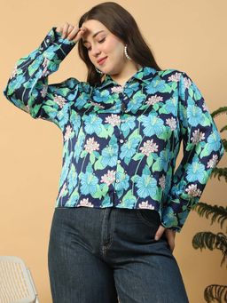 Oxolloxo - Multi-Color Printed Regular Fit Shirt