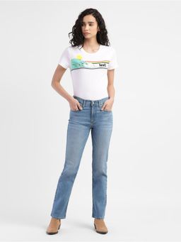 Levi's - Women High Rise 724 Straight Fit Jeans