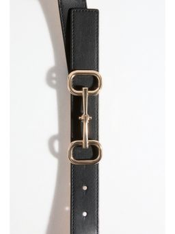 H&M - Women Black Coated Belt