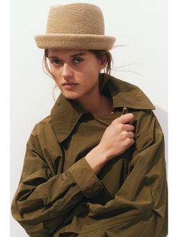 H&M - Women Beige Straw Hat