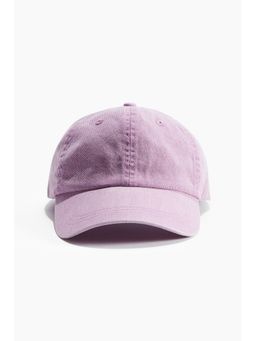 H&M - Women Purple Cotton Twill Cap