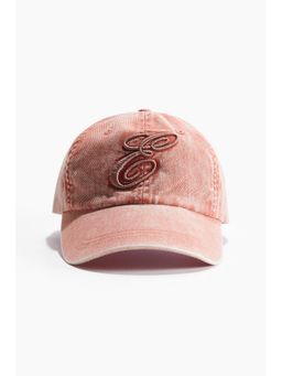 H&M - Women Orange Cotton Twill Cap