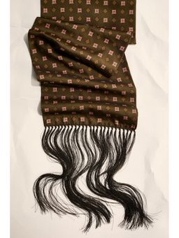 H&M - Women Green Fringed Scarf