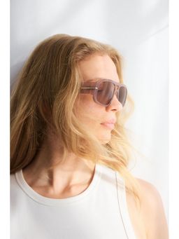H&M - Women Pink Aviator Sunglasses