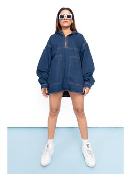 FREAKINS - Denim Hooded Turnip Jacket