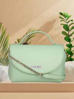 FLYING BERRY - Womens Light Green Sling Bag