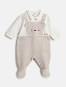Chicco - White Boys Woven Sleepsuit