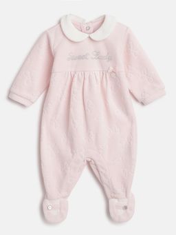 Chicco - Pink Girls Cotton Sleepsuit