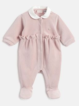 Chicco - Pink Girls Cotton Sleepsuit