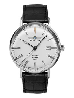Zeppelin - LZ120 Rome Date Analog Dial Color White Mens Watch-71544