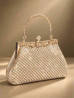 Lino Perros - Texas Elysia Light Gold Clutch